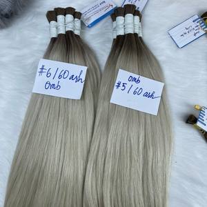 Artículo de moda Extensiones de cabello vietnamita Cabello natural a granel Ombre Cabello crudo de alta calidad Listo para enviar - Product Image 6