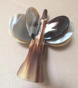 Ensemble de sous-verres en corne lisse Prime Artisan, haute qualité pour hôtels, restaurants, bars, cafés, maisons, décoration de table, protection - Product Image 4