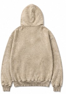 Custom Embroidered <b>Zip</b>-<b>Up</b> Hoodie 100% Cotton Oversized Casual Men's Hooded <b>Zip</b> <b>up</b> Hoodie Autumn Washed French Terry <b>Hoodies</b> - Product Image 3