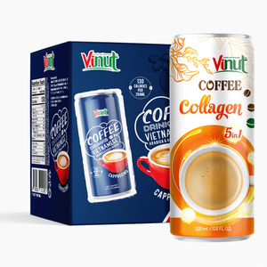 Meilleur prix de gros Cappuccino café boisson 250ml Arabica & Robusta VINUT fabricant échantillon gratuit conception, marque privée - Product Image 4