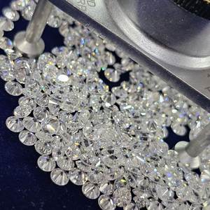 Diamantes Redondos de Corte Brillante Cultivados en Laboratorio 3.60mm 3.69mm DEF VVS VS Excelente Pulido Melee 1 Quilate Envío de Paquete RK GEMS - Product Image 3