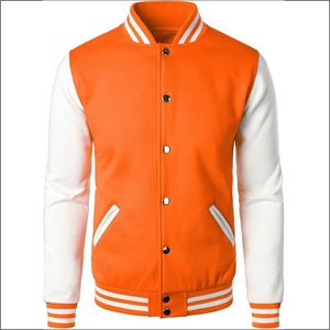2025 New Design Casual Varsity <b>Jacket</b> for Men High Quality Customised <b>Leather</b> Size CollegeBaseballjacket for men - Product Image 1