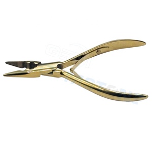 Pince à micro-perles pour extensions capillaires en gros, 2 trous, 4 mm, 5 mm, outil de pose pour professionnels de salon - Product Image 6