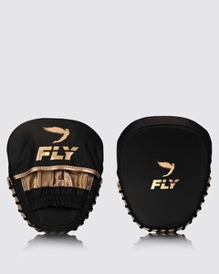 Custom Fly Boxing Target Pads Durable Training Hand Pads for Gym Training and Practice Professional Leather Punch Mitts Boxing - Product Image 1