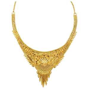 Collares Cortos Chapados en Oro de 14K, 18K y 24K al por Mayor, Conjunto de Collares de Diseño Tradicional, Joyería de Moda de Latón Chapado en Oro - Product Image 4
