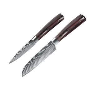 Juego de Cuchillos de Chef de Acero de Damasco Premium, Colección de Cuchillos de Cocina Profesionales para Servicios de Catering en Hoteles y Restaurantes, y Cocina Doméstica - Product Image 4