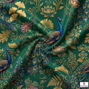 Tela de Poliéster Tana Premium con Estampado Digital, Material Textil Suave y Elegante para Vestidos, Fabricación de Prendas de Moda - Product Image 3