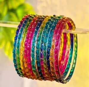 Pulseras de Cristal con Forma de Gota de Agua, Estilo Bohemia, Joyería de Regalo, Chapadas - Product Image 1
