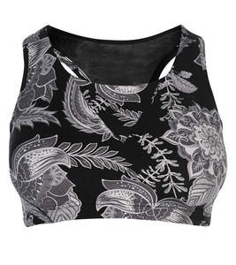 Soutien-gorge de sport respirant à maintien élevé pour femme, avec bretelles réglables sur le devant, décolleté en V profond et décoration en cristal, idéal pour le yoga et la gym (vente en gros) - Product Image 6