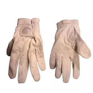 Gant de golf antidérapant en cuir de cabretta, peau de mouton, OEM, personnalisé, en vente - Product Image 1