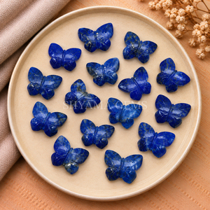 <b>Lapis</b> <b>Lazuli</b> Butterfly Shape 13mm Faceted Gemstone Beads for Jewelry Making Wholesale Loose Stone Beads Craft Supplies - Product Image 6