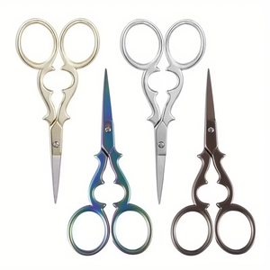 Cross Stitch Retro Classic Vintage <b>Scissors</b> Antique Fine Sewing Embroidery <b>Scissors</b> Tailor <b>Scissor</b> Handicraft Embroidery Shears - Product Image 1