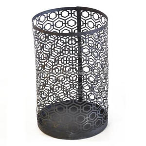 Home Decorative Round Iron Votive <b>Candle</b> <b>Holders</b> With Gold <b>Black</b> Powder Coating Finished For Home Decor Votive <b>Candle</b> <b>Holder</b> - Product Image 2