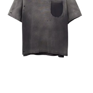 T-shirt déchiré tendance en matière de qualité supérieure, prix d'usine, pour hommes, style décontracté streetwear, t-shirts oversize pour hommes - Product Image 4