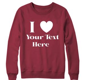 Sweat-shirt personnalisé avec votre texte - Product Image 2
