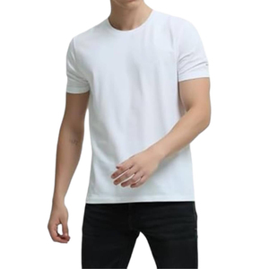 เสื้อยืดผู้ชายทรงหลวมสไตล์สปอร์ต รุ่น DZ 26275 ผ้าโพลีเอสเตอร์/คอตตอน พิมพ์ลายดิจิทัล ดีไซน์เรียบง่าย - Product Image 3