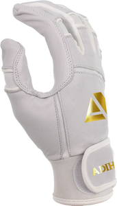 Customizable Hot Sale Leather Baseball Batting Gloves Right/Left Hand Softball <b>Hook</b> Loop Closure Durable Soft Palm Anti-Slip - Product Image 3