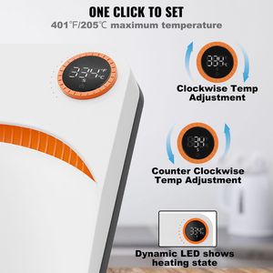 Pressa a Caldo Portatile per Sublimazione 9x9 Pollici per Stampa su Magliette - Rivestimento in Teflon e Multifunzionale - Product Image 4