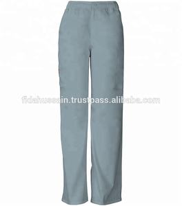 Pantalon de travail en coton pour femmes Facile à laver avec les mains et la machine Meilleure qualité Pantalon de travail personnalisé pour femmes Style de travail - Product Image 3