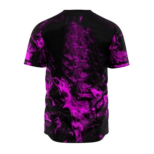 เสื้อเบสบอลโพลีเอสเตอร์ระบายอากาศได้ดี พิมพ์ลายโลโก้และหมายเลขตามสั่ง แห้งเร็ว ชุดทีมสำหรับผู้ชายและเยาวชน - Product Image 2