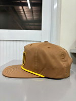 Casquette Snapback en Polyester Spandex avec Logo Personnalisé, Patch Tissé, Chapeau à Corde de Haute Qualité R 256, Casquettes à Corde, Design Personnalisé