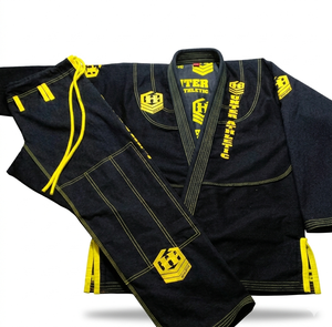 Kimono de Jiu-Jitsu Brésilien Personnalisé de Haute Qualité 100% Coton Service OEM Kimono BJJ Premium - Product Image 1