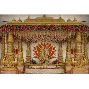 Mandapam Kanyadanam Tradicional y Moderno de Lujo para Bodas del Sur de la India, DST Exports, Fibra de Vidrio Ligera, EE. UU. - Product Image 1