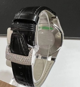Montre pour homme DAZZLING JEWELS, luxe sur mesure, haute qualité, mouvement mécanique, boîtier et bracelet personnalisables, acier inoxydable - Product Image 5