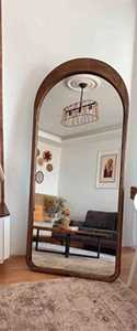 Handmade Asymmetrical Wooden Wall <b>Mirror</b> Modern Irregular Eco-Friendly Decorative <b>Mirror</b> - Product Image 5