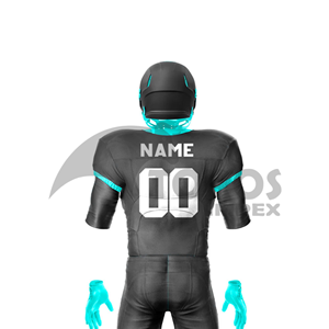 Custom American Football Uniform Design Your Own Team Jersey Premium Polyester Football Uniform OEM ODM Wholesale Manufacturer - Product Image 6