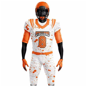 Uniforme de Fútbol Americano Personalizado al por Mayor, Nuevo Estilo, de Secado Rápido y Transpirable - Product Image 5