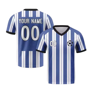 Maillots de football jacquard toutes nations 2026 – Nouvelle saison 2026/27 – Design personnalisé – 100 % polyester respirant anti-UV - Product Image 5