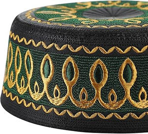Casquette de prière musulmane la plus vendue en gros, personnalisable, imperméable, extensible, brodée, pour hommes, OEM - Product Image 4