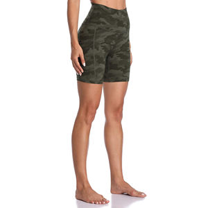 Pantalones cortos de yoga con spandex flexible para mujer - Product Image 2