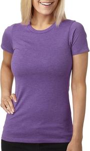 Camiseta informal para mujer 100% algodón Slim Fit tejido de punto transpirable verano Color sólido diseño de moda Serigrafía - Product Image 4