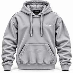Custom Fleece <b>Hoodie</b> Wholesale Heavyweight Pullover Sweatshirt Custom Logo Hoodies ZIAKOT INDUSTRY Pakistan Manufacturer - Product Image 5