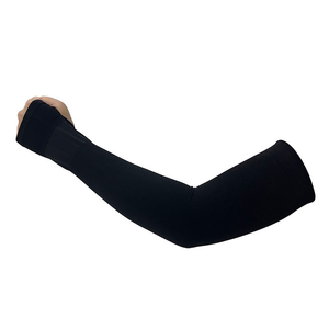 Manchons de compression noirs pour cyclisme, protection anti-UV, unisexe, pour adultes, pour le sport - Product Image 1