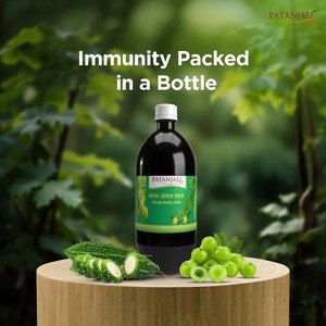 Jugo de Karela-Amla Patanjali, Extracto Herbal Líquido, Grado Alimenticio, en Botella, Para Todas las Estaciones - Product Image 5