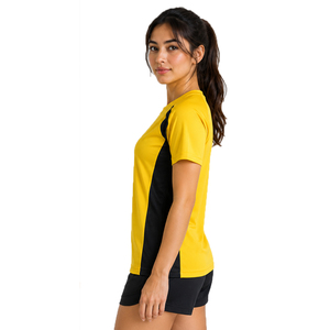 เสื้อยืดออกกำลังกายระบายอากาศได้ดี ยี่ห้อผู้ผลิตชั้นนำ กำลังเป็นที่นิยม พร้อมโลโก้สั่งทำได้ สวมใส่สบาย ทันสมัย ป้องกันผิวจากแสงแดด UPF50 แห้งเร็ว - Product Image 1