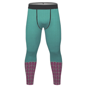 Leggings de compression sportifs pour hommes OEM, extensibles, pour fitness et course, sous-vêtement technique, vêtements de sport à marque privée - Product Image 1