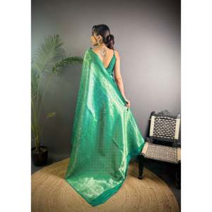 Ishita Dharmavaram Soft Silk <b>Saree</b> for Wedding Apparel - Product Image 2