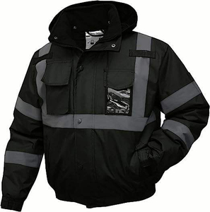 Chemise de travail de sécurité réfléchissante professionnelle, veste haute visibilité personnalisée - Product Image 1