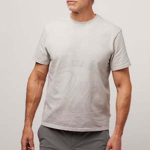 Camiseta Cool Wear con Efecto Desgastado por el Sol, Camiseta de Verano de Algodón con Efecto Desgastado por el Sol, Camiseta Ligera con Efecto Desgastado por el Sol - Product Image 5