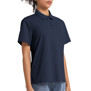 Lightweight Linen Womens Polo Shirts Breathable Short Sleeve Summer Shirt For Ladies Relaxed Fit Casual Beach And Street Wear - Product Image 4