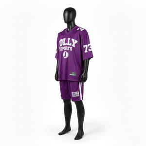 Ensemble de shorts en jersey de polyester respirant pour homme, tissu sport léger 180 GSM, sublimation, logo personnalisé, ensemble de shorts pour homme - Product Image 4