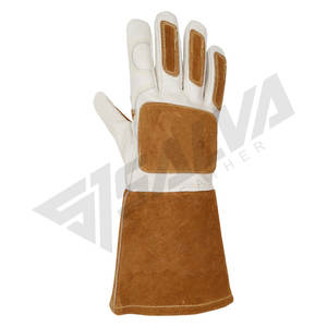 Guantes de Trabajo de Cuero Resistentes para Hombre, para Construcción, Jardinería, Conducción, Soldadura, Seguridad - Product Image 1