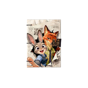 Premium <b>A5</b> Handmade Paper <b>Notebook</b> 100 Pages Eco Friendly Journal Animated Animal Theme Hard Cover Diary Sketchbook Kids Gift - Product Image 1