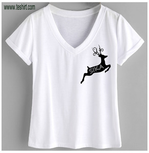 Customized Bamboo 200 GSM Mens V-Neck T-Shirt Custom Logo Digital Print OEM ODM Low MOQ Wholesale Direct Factory - Product Image 5