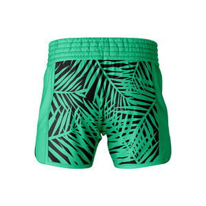 Shorts de sport Muay Thai MMA personnalisés imprimés par transfert thermique, norme internationale, 100% polyester, légers et respirants - Product Image 2