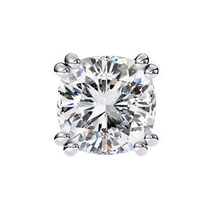 Pendientes de Diamantes Moissanite con Corte Cojín de 6x6 mm, 2.2 CTW, Plata de Ley 925, Joyería de Lujo para Mujer, Regalo - Product Image 3